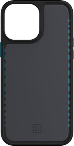 Incipio - Optum Case for iPhone 13 Pro Max - Black Oyster/Black/Electric Blue