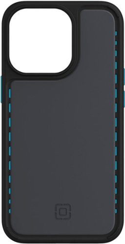 Incipio - Optum Case for iPhone 13 Pro - Black Oyster/Black/Electric Blue