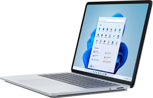 Microsoft Surface Laptop Studio - 14.4” Touch-Screen - Intel Core i7 with 16GB Memory - NVIDIA GeForce RTX 3050 Ti - 512GB SSD - Platinum WORLDWIDE DELIVERY