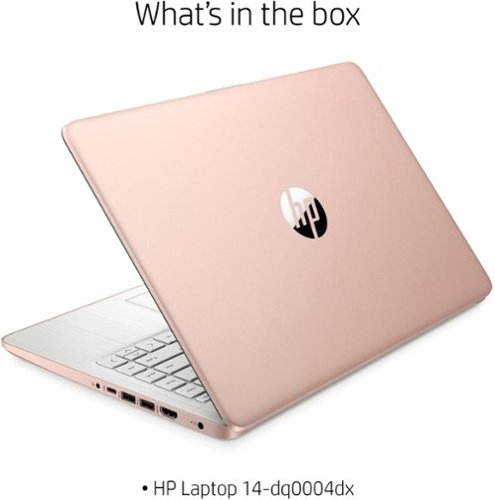 HP 14 Laptop - Intel Celeron - 4GB Memory - 64GB eMMC - Pale Rose Gold BUY IN EUROPE