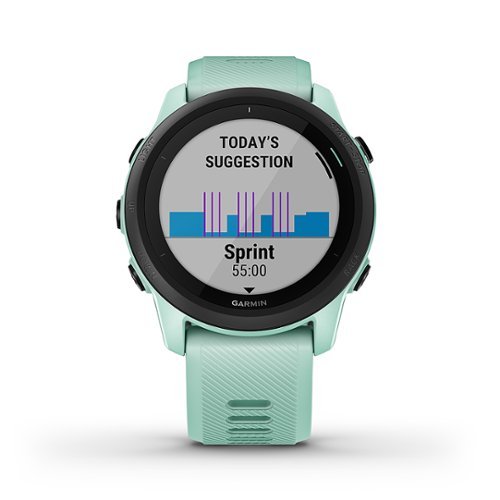 

Garmin - Forerunner 745 GPS Smartwatch 30mm Fiber-Reinforced Polymer - Neo Tropic