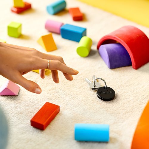 Chipolo - Bluetooth Item Tracker, (1 pack) - Black-Alt_View_Standard_19 