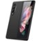 SaharaCase - Hard Shell Silicone Case for Samsung Galaxy Z Fold3 5G - Black-Left_Standard