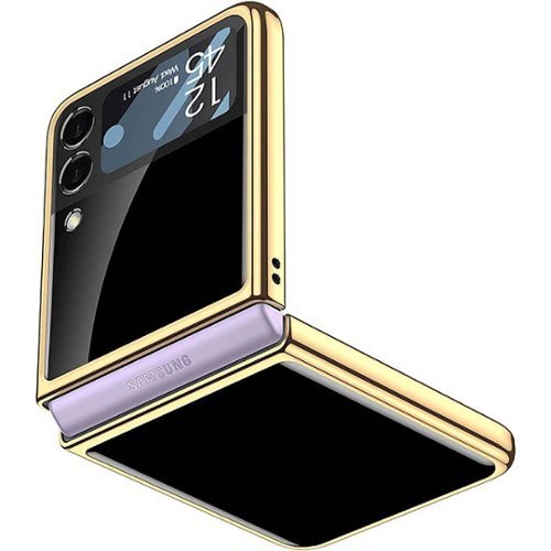SaharaCase Marble Series Case for Samsung Galaxy Z Flip3 5G - Black/Gold WORLDWIDE DELIVERY