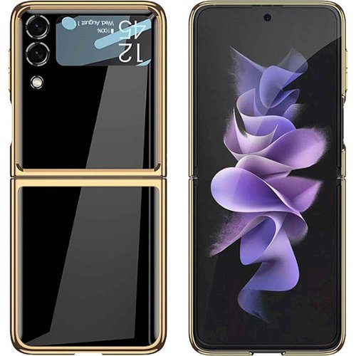 SaharaCase Marble Series Case for Samsung Galaxy Z Flip3 5G - Black/Gold HOW TO BUY