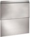 Zephyr - Telescopic 54 in. Backsplash For Range Hoods - Stainless Steel-Front_Standard