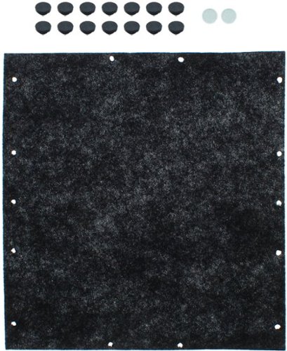 Zephyr - Charcoal Filter Replacement for Range Hoods - Black