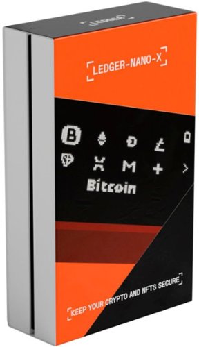 Ledger Nano X Crypto Hardware Wallet - Bluetooth - Onyx Black BUY IN MIDDLE EAST