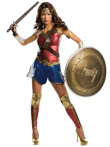 Rubie’s - Batman v Superman Dawn of Justice Grand Heritage Wonder Woman Costume for Adults - Multi