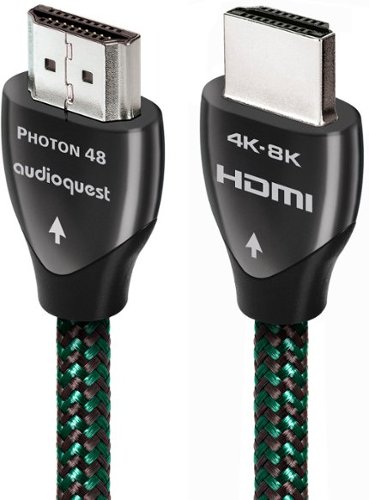 AudioQuest - Photon 7.5’ 4K-8K 48Gbps HDMI Cable for Xbox Series - Green