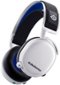 SteelSeries - Arctis 7P+ Wireless Gaming Headset for PS5, PS4, PC, and Switch - White-Front_Standard