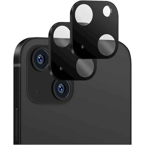 SaharaCase - ZeroDamage HD Flexible Glass Camera Lens Protector for Apple iPhone 13 (2-Pack)