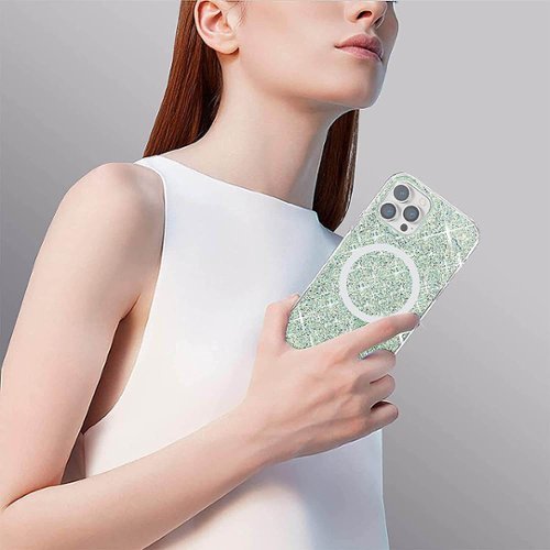 SaharaCase Sparkle Case with MagSafe for Apple iPhone 13 Pro - Clear, Teal, Green HOW TO BUY
