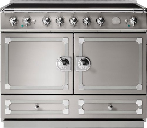 La Cornue - 110 Induction Range Stainless Steel with Stainless Steel & Polished Chrome - Multi