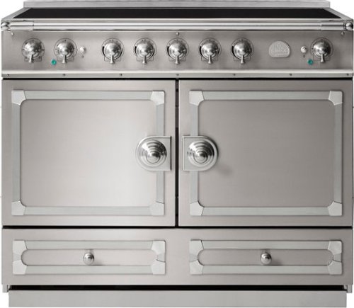 La Cornue - 110 Induction Range Stainless Steel with Stainless Steel & Satin Chrome - Multi