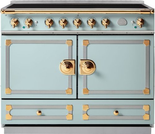 

La Cornue - 110 Induction Roquefort with Stainless Steel & Polished Brass - Multi