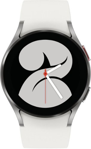 Samsung - Geek Squad Certified Refurbished Galaxy Watch4 Aluminum Smartwatch 40mm BT - Silver