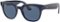 Ray-Ban - Stories Meteor Smart Glasses - Shiny Blue/Dark Blue Polarized-Front_Standard