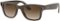 Ray-Ban - Stories Wayfarer Smart Glasses 50mm - Shiny Brown/Brown Gradient-Front_Standard