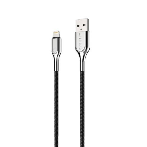 Cygnett - Armored Lightning to USB Charge and Sync Cable (9 Feet) - Black