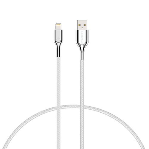 Cygnett - Armored Lightning to USB-A Charge and Sync Cable (3.28 Feet) - White