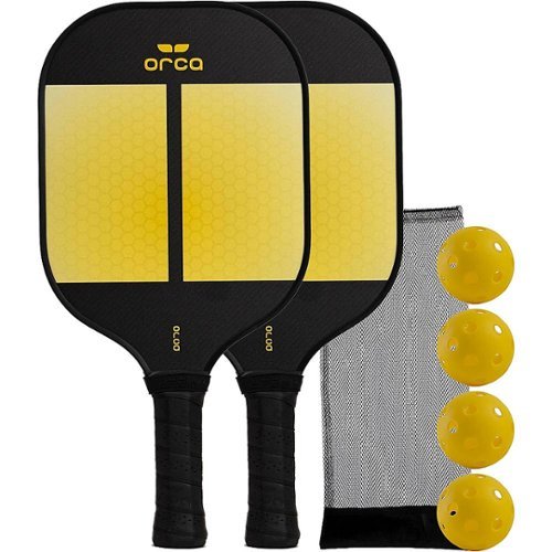 ORCA - Amity Carbon Fiber Pickleball Paddle Deluxe Combo Set