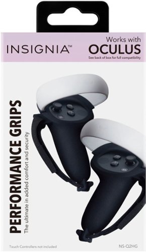 Insignia™ Grip Kit for Meta Quest 2 - Black SHOP ONLINE