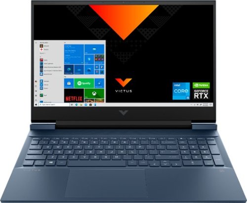 HP - Victus 16.1" Gaming Laptop - Intel Core i5 - 8GB Memory - NVIDIA GeForce RTX 3050 - 256GB SSD - Performance Blue