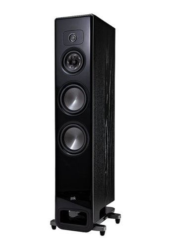 Polk Audio - Legend L600 Tower Speaker - Black Ash