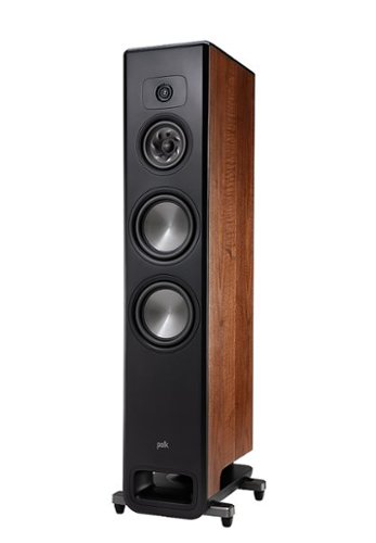 Polk Audio - Legend L600 Tower Speaker - Brown Walnut