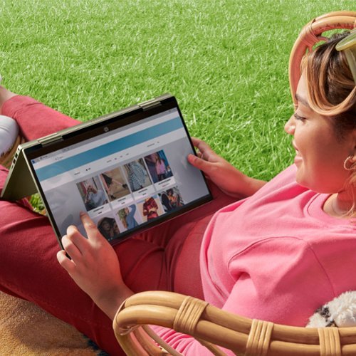 HP Pavilion x360 2-in-1 14 Touch-Screen Laptop - Intel Core i5 - 8GB Memory - 256GB SSD - Warm Gold SHOP ONLINE