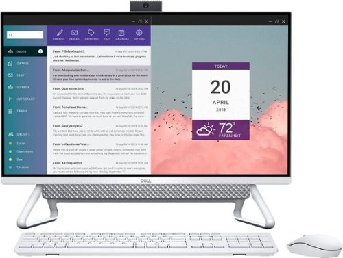 Dell - Inspiron 27" Touch-Screen All-In-One - Intel Core i7 - 16GB Memory - 512GB SSD - Silver