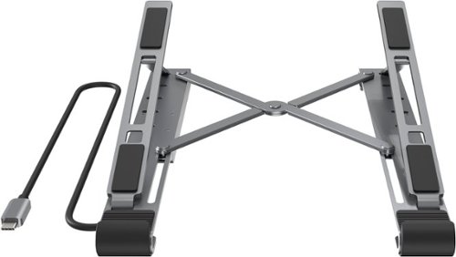 Hyper Drive 7-in-1 USB-C Hub Stand with MicroSD/SD - Gray WORLDWIDE DELIVERY