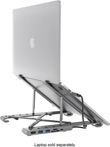 Hyper Drive 7-in-1 USB-C Hub Stand with MicroSD/SD - Gray WHERE TO BUY
