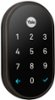 Nest x Yale - Smart Lock Wi-Fi Replacement Deadbolt with App/Keypad/Voice assistant Access - Black Suede-Front_Standard