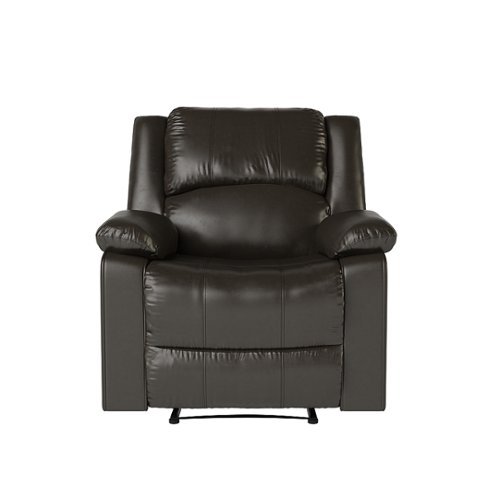 

Relax A Lounger - Parkland Faux Leather Recliner in - Java