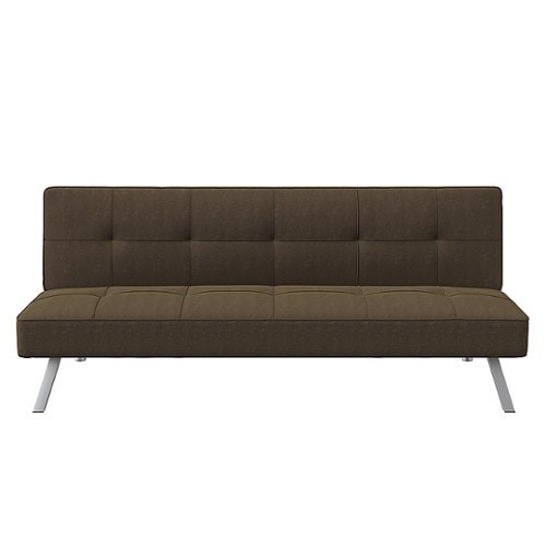 

Serta - Cali Convertible Sofa - Java