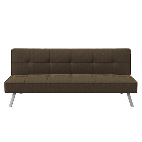 Serta - Cali Convertible Sofa - Java