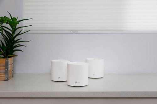 TP-Link Deco AX3000 (3-pack) Dual-Band Whole Home Mesh Wi-Fi 6 System, Supports Gigabit Speeds - White BUY ONLINE