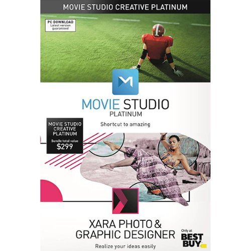 MAGIX - Movie Studio Platinum and XARA Photo & Graphic Designer - Windows [Digital]
