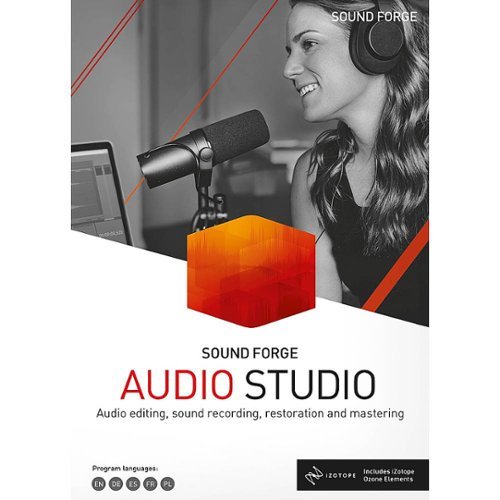 MAGIX - SOUND FORGE Audio Studio 15 - Windows [Digital]