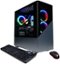 CyberPowerPC - Gamer Supreme Gaming Desktop - Intel Core i7-11700KF - 16GB Memory - NVIDIA GeForce RTX 3070 - 1TB SSD - Black-Angle_Standard