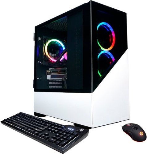 CyberPowerPC - Gamer Supreme Gaming Desktop - AMD Ryzen 7 5700G - 16GB - NVIDIA GeForce RTX 3070 - 1TB SSD - White