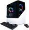 CyberPowerPC - Gamer Supreme Gaming Desktop - AMD Ryzen 7 5700G - 16GB - NVIDIA GeForce RTX 3070 - 1TB SSD - White-Angle_Standard 