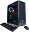 CyberPowerPC - Gamer Supreme Gaming Desktop - AMD Ryzen 9 5900X - 16GB Memory - NVIDIA GeForce RTX 3080 - 1TB SSD - Black-Angle_Standard