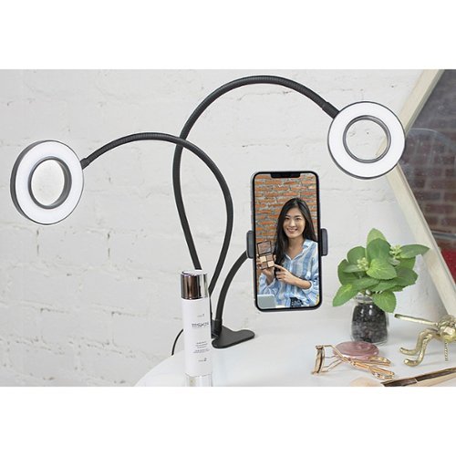 Cygnett - V-Dual Classic 2-in-1 Dual Ring Light with Phone Holder-Alt_View_Standard_15 