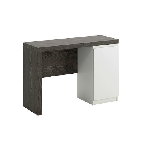 UPC 042666053433 product image for Sauder - Home Office Desk - Gray/White | upcitemdb.com