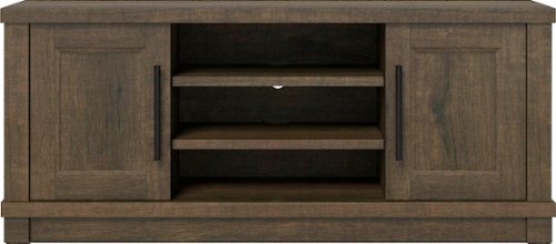 Whalen Furniture - TV Console for Most TVs up to 75" - Brown