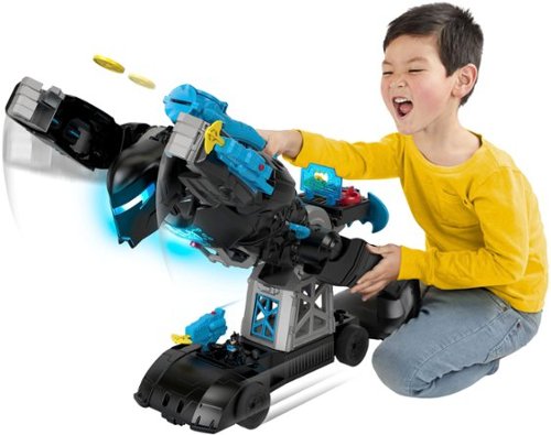 Imaginext DC Super Friends Bat-Tech BatBot - Black WORLDWIDE DELIVERY