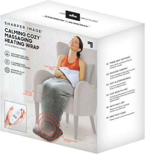 

Calming Heat - Cozy Massaging Heating Wrap - Grey